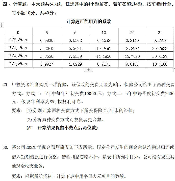 南京自考真題試卷